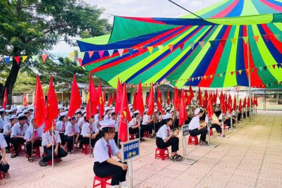 Rộn ràng Ngày Khai Giảng Năm Học 2025-2026 tại Trường THCS Lê Khiết